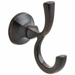 Best deal 😀 Delta Faucet Ashlyn® 2-Hook Robe Hook in Venetian Bronze 🧨