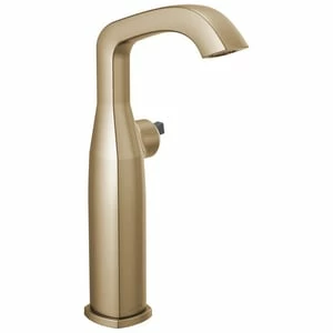Wholesale ❤️ Delta Faucet Stryke® Vessel Filler Bathroom Sink Faucet in Champagne Bronze (Handles Sold Separately) 🤩
