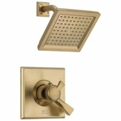 Best Pirce 🥰 Delta Faucet Dryden™ Single Handle Single Function Shower Faucet in Brilliance® Champagne Bronze (Trim Only) ⭐