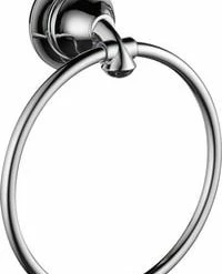 Promo 🛒 Delta Faucet Linden™ Round Closed Towel Ring in Polished Chrome 💯