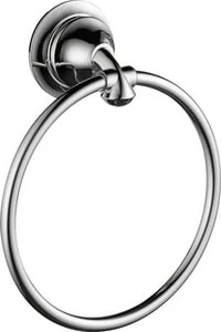 Promo 🛒 Delta Faucet Linden™ Round Closed Towel Ring in Polished Chrome 💯