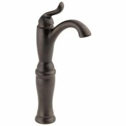 New 😍 Delta Faucet Linden™ Single Handle Vessel Filler Bathroom Sink Faucet in Venetian Bronze ❤️