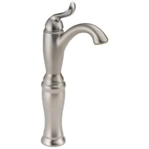 Buy ⭐ Delta Faucet Linden™ Single Handle Vessel Filler Bathroom Sink Faucet in Brilliance Stainless 👏