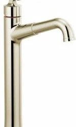 Deals 👏 Delta Faucet Bowery™ Single Lever Handle Vessel Filler Bathroom Sink Faucet in Polished Nickel 😍