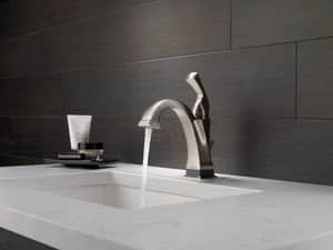 Discount 👏 Delta Faucet Dryden™ Single Handle Bathroom Sink Faucet in Champagne Bronze 🔥 - Image 3