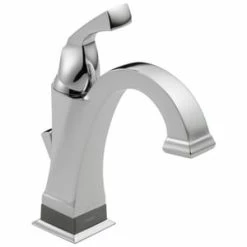 Best Pirce 🥰 Delta Faucet Dryden™ Single Handle Centerset Bathroom Sink Faucet in Polished Chrome 👏