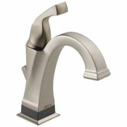 New 😉 Delta Faucet Dryden™ Single Handle Centerset Bathroom Sink Faucet in Stainless 😉