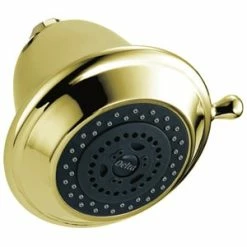 Discount ⭐ Delta Faucet Multi Function Full Body, Massage and Soft Drench Showerhead in Brilliance Polished Brass 👏