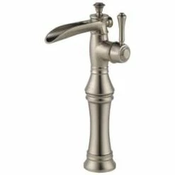 Best reviews of 🛒 Delta Faucet Cassidy™ Single Handle Vessel Filler Bathroom Sink Faucet in Brilliance® Stainless 🎁