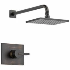 Top 10 🔔 Delta Faucet Vero® 1.75 gpm Wall Mount Pressure Balance Shower Faucet Trim Only with Single Lever Handle in Venetian Bronze ❤️