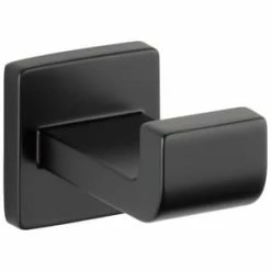 Hot Sale 🛒 Delta Faucet Ara® 1-Hook Robe Hook in Matte Black 😉