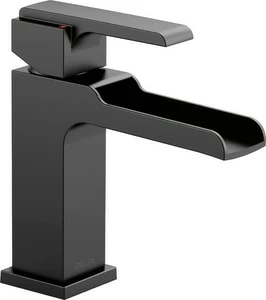 Wholesale 😉 Delta Faucet Ara® Single Handle Centerset Bathroom Sink Faucet in Matte Black 😍