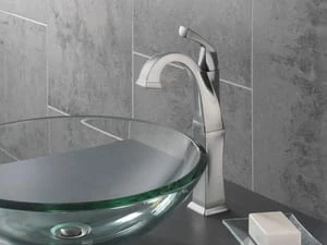 Buy 😍 Delta Faucet Dryden™ Single Handle Vessel Filler Bathroom Sink Faucet in Brilliance Stainless 👍 - Image 2