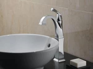 Buy 😍 Delta Faucet Dryden™ Single Handle Vessel Filler Bathroom Sink Faucet in Brilliance Stainless 👍 - Image 3