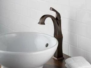 Buy 😍 Delta Faucet Dryden™ Single Handle Vessel Filler Bathroom Sink Faucet in Brilliance Stainless 👍 - Image 4