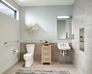 Discount ⭐ Delta Faucet Angular Modern® 36 in. Grab Bar in Matte Black 😍 - Image 2