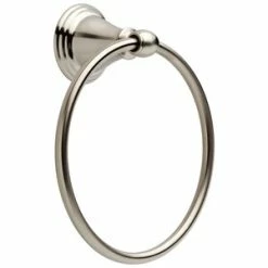 Discount 🌟 Delta Faucet Windemere® Round Closed Towel Ring in Stainless 💯