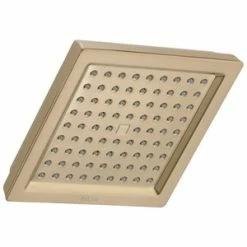 Hot Sale 😍 Delta Faucet Universal Showering Single Function Full Showerhead in Brilliance® Champagne Bronze 🧨