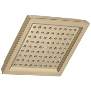 Hot Sale 😍 Delta Faucet Universal Showering Single Function Full Showerhead in Brilliance® Champagne Bronze 🧨