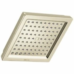 Best reviews of 😀 Delta Faucet Universal Showering Single Function Full Showerhead in Brilliance® Polished Nickel ⭐