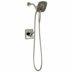 Hot Sale 💯 Delta Faucet Ashlyn® Single Handle Multi Function Shower Faucet in Brilliance® Stainless (Trim Only) 😉