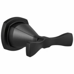 Promo 🔥 Delta Faucet Stryke™ 2-Hook Robe Hook in Matte Black ⌛