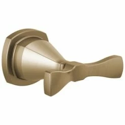 Hot Sale 🎉 Delta Faucet Stryke™ 2-Hook Robe Hook in Brilliance® Champagne Bronze 🔥
