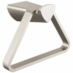 Promo 🌟 Delta Faucet Zura® Triangular Towel Holder in Brilliance Stainless 💯