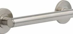 New 🎁 Delta Faucet Contemporary 12 in. Grab Bar in Brilliance® Stainless 😍
