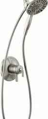 Cheap ❤️ Delta Faucet Kayra™ Two Handle Multi Function Shower Faucet in Brilliance® Stainless (Trim Only) 😀