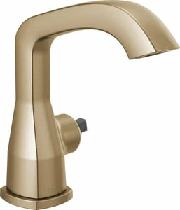 Wholesale 😀 Delta Faucet Stryke® Monoblock Bathroom Sink Faucet in Brilliance® Champagne Bronze (Handles Sold Separately) 👏
