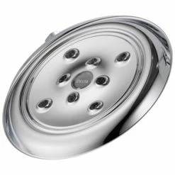 Deals 😀 Delta Faucet Universal Showering Single Function H2Okinetic® Showerhead in Chrome ✔️