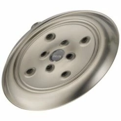 Best deal 👍 Delta Faucet Universal Showering Single Function H2Okinetic® Showerhead in Brilliance® Stainless 🌟