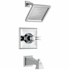 Cheap 🔔 Delta Faucet Dryden™ Single Handle Single Function Bathtub & Shower Faucet in Polished Chrome (Trim Only) 🎉