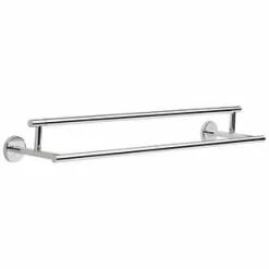 Coupon 👏 Delta Faucet Trinsic® 24 in. Towel Bar in Polished Chrome 😍