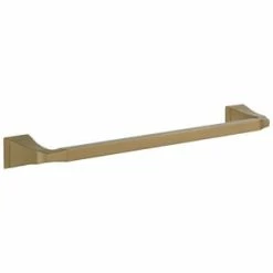Flash Sale 😀 Delta Faucet Dryden™ 18 in. Towel Bar in Champagne Bronze 🤩