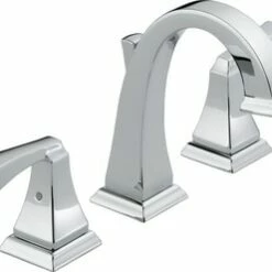 Best deal 🤩 Delta Faucet Dryden™ Two Handle Widespread Bathroom Sink Faucet in Chrome 🔔