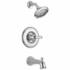 Budget ✔️ Delta Faucet Linden™ Single Handle Multi Function Bathtub & Shower Faucet in Chrome (Trim Only) 😉