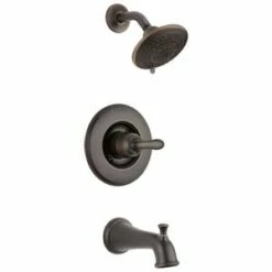 Buy 😉 Delta Faucet Linden™ Single Handle Multi Function Bathtub & Shower Faucet in Venetian® Bronze (Trim Only) 🔔