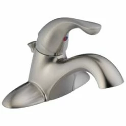 Hot Sale 💯 Delta Faucet Classic Single Handle Centerset Bathroom Sink Faucet in Stainless 🎁