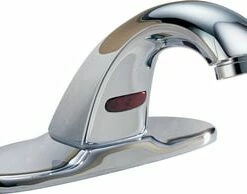 Deals ✔️ Delta Faucet HDF® No Handle Sensor Bathroom Sink Faucet in Polished Chrome 🔔