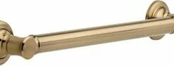 Deals 🧨 Delta Faucet Traditional 18 in. Grab Bar in Brilliance® Champagne Bronze 🌟