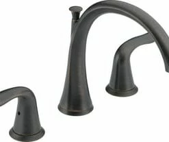 Wholesale ❤️ Delta Faucet Lahara® Two Handle Roman Tub Faucet in Venetian Bronze Trim Only 😍