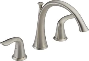 Top 10 ✨ Delta Faucet Lahara® Two Handle Roman Tub Faucet in Brilliance Stainless Trim Only 👍