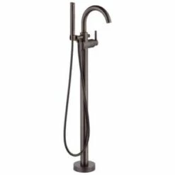 Buy 🌟 Delta Faucet Trinsic® Single Lever Handle Floor Mount Filler in Venetian Bronze Trim Only 🛒