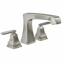 Flash Sale ⭐ Delta Faucet Ashlyn® Two Handle Roman Tub Faucet in Brilliance® Stainless (Trim Only) ⭐