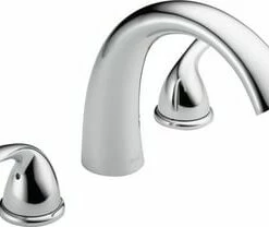 Best reviews of 💯 Delta Faucet Classic Two Handle Roman Tub Faucet in Polished Chrome Trim Only 🎉