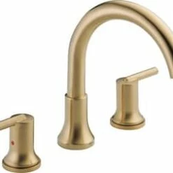 Best reviews of 😉 Delta Faucet Trinsic® Two Handle Roman Tub Faucet in Champagne Bronze Trim Only ✔️