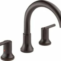 Flash Sale 💯 Delta Faucet Trinsic® Two Handle Roman Tub Faucet in Venetian Bronze Trim Only 😍